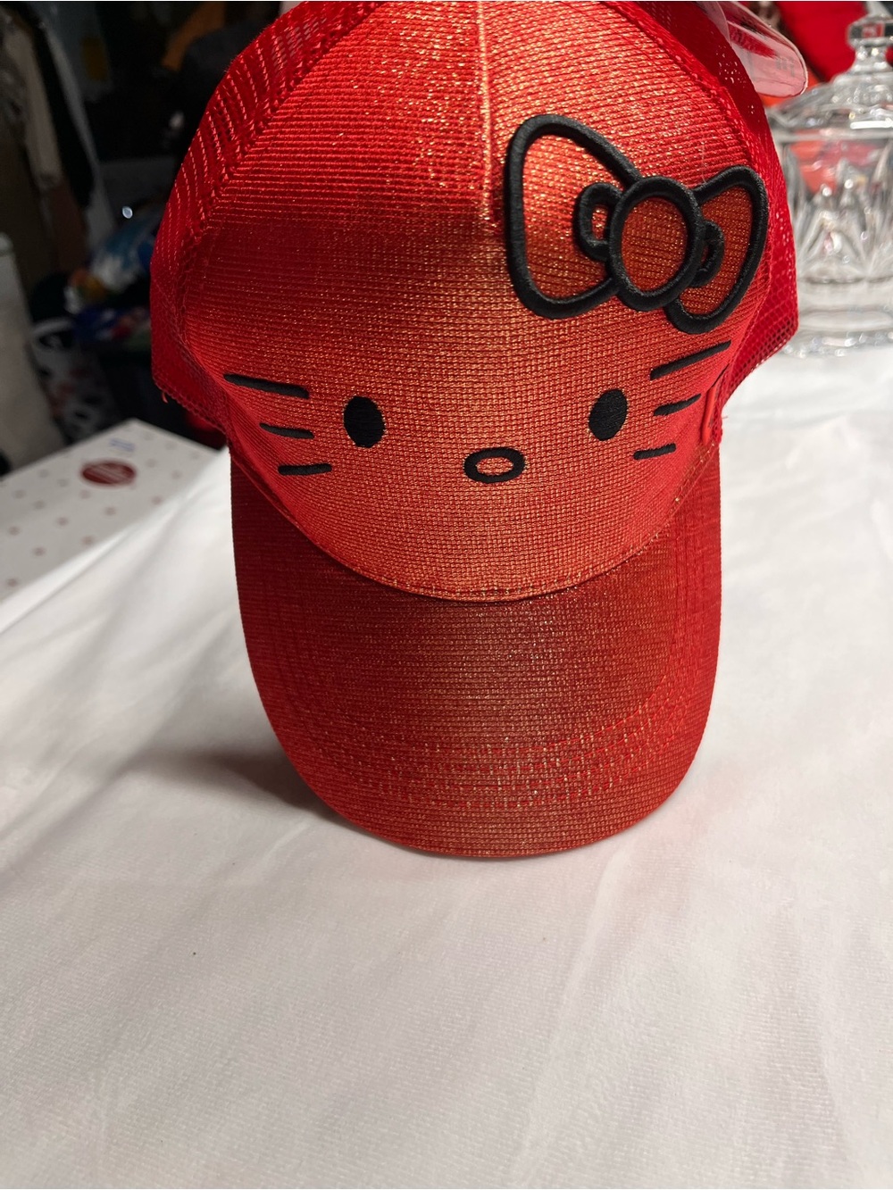 Kids Hat with Hello Kitty Design